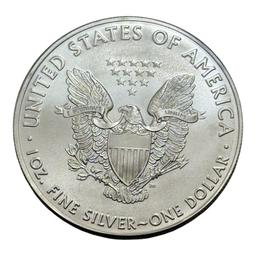 2016 American Silver Eagle Coin, 1 oz .999 Fine Silver