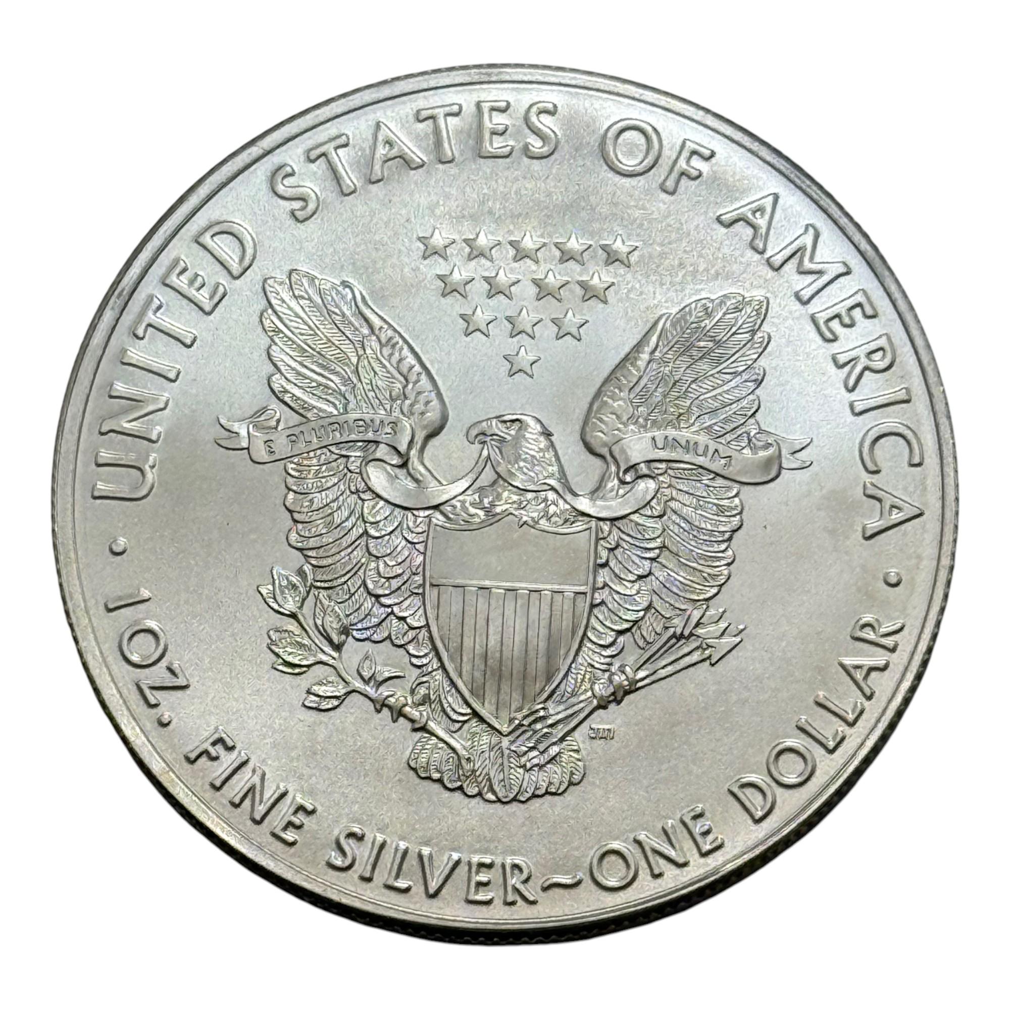 2016 American Silver Eagle Coin, 1 oz .999 Fine Silver