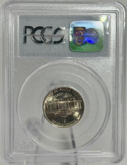 1944-P WAR 35% SILVER Jefferson Nickel in PCGS MS66 Holder