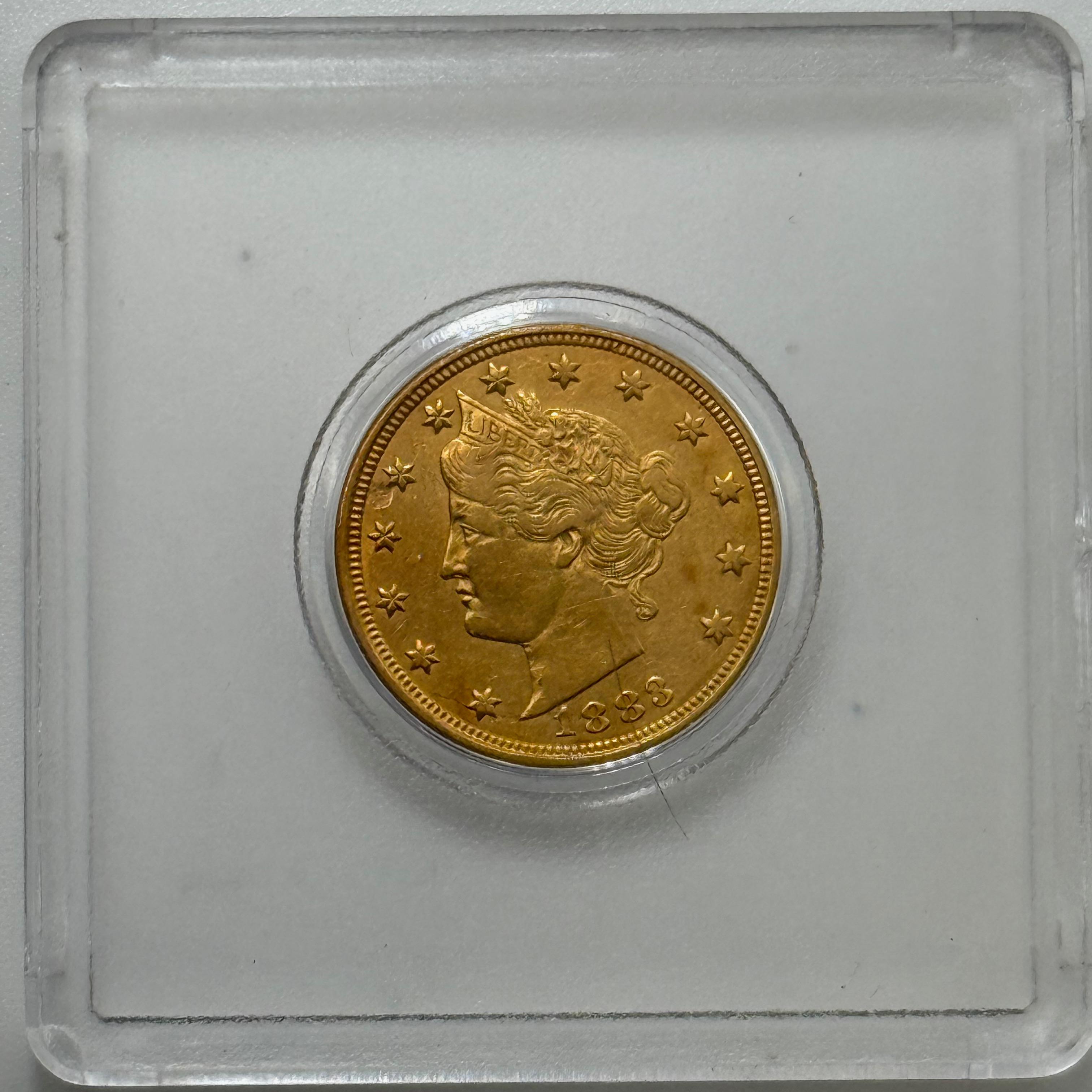 1883 Liberty Head V Nickel, Racketeer Version