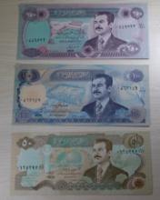 3- Bank of Iraq Banknotes, sells times the money
