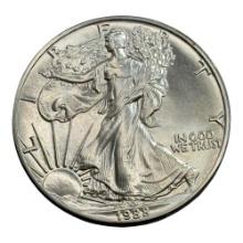 1988 American Silver Eagle Coin, 1 oz .999 Fine Silver