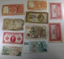 International Banknote Collection: 10 Notes from Poland, Netherlands, Zambia, sells times the money