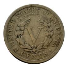 1912-D Liberty Head Nickel, Semi Key Date