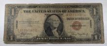 1935A Hawaii Overprint $1 Silver Certificate
