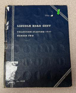1941-1959 Wheat Cent set