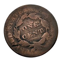 KEY DATE 1823 US Large Cent Coin, Liberty Head
