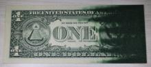 1995 One Dollar INK Error Note