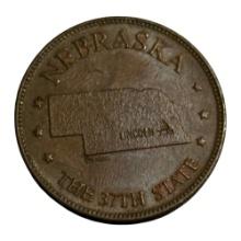 Nebraska Commemorative Coin, The 37th State, U.S. Commemoratives