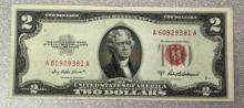 1953A Red Seal $2.00 Banknote