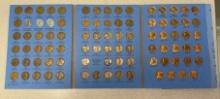 1941 and up Wheat Cent set in book
