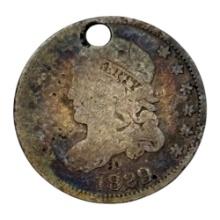 1829 Bust HALF Dime