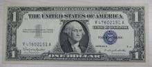 1957 B US Silver Certificate