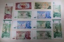 Currency Collection: 12 Banknotes, Belarus, Georgia, Various Denominations, SELLS TIMES THE MONEY
