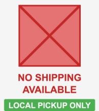 NO SHIPPING AVAILABLE FOR THIS AUCTION