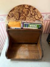 Magazine Rack and Lazy Susan