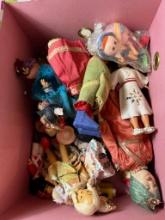 Vintage Dolls Collection, Various Materials, Traditional Clothing