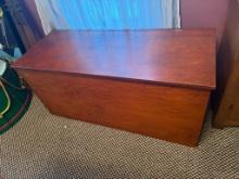 Plywood Blanket Chest, 48"Long x 23" Tall