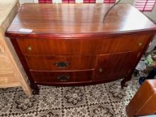Small Curved front Buffet, 37" across, 29" tall