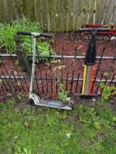 Scooter and Pogo Stick