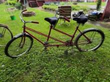 Vintage Huffy Tandem Bike