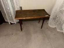 Primitive Piano Bench 30" long