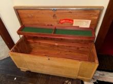 Lane Cedar chest 4 ft long, lock will be disabled and you can order a replacement from Lane
