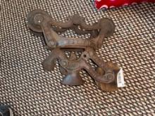 Antique Ney X-Ney Hay Trolley, Cast Iron, Early 1900s
