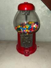 Carousel Gumball Machine, Red, 15 inches, Coin-Operated, no key66