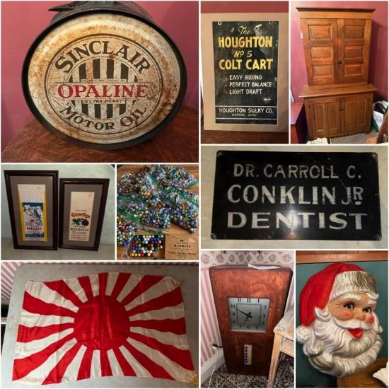 ANTIQUES, MARION LOCAL HISTORY, AND MORE