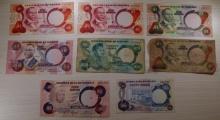 8- Nigerian Banknotes, Central Bank of Nigeria, Various Denominations, sells times the money
