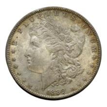 1889 Morgan Silver Dollar Coin, 90% Silver