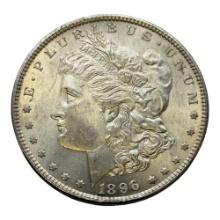 1896 Morgan Silver Dollar Coin, 90% Silver