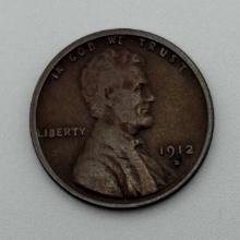 1912-S Lincoln Wheat Cent