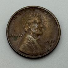 1927-S Lincoln Wheat Cent