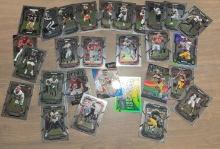 28 College Football Prizm Cards Including John Elway, Drew Brees, And Bradshaw And Many Rookies