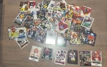 50 College Football Cards Including AJ Green, Tee Higgins Rookie Card And Bijan Robinson Robinson