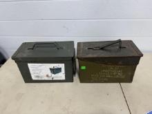 2- Metal Ammunition Boxes, sells times the money