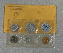 1962 U.S. Mint Proof Coin Set - Philadelphia Mint, Original Packaging