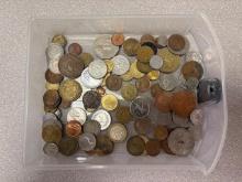 1 Pound of asst. foreign coins