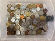1 Pound of asst. foreign coins