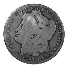 KEY DATE- 1893-O Morgan Silver Dollar, 90% silver