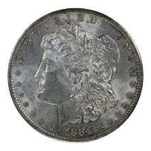 1884-O Morgan Silver Dollar Coin, 90% Silver