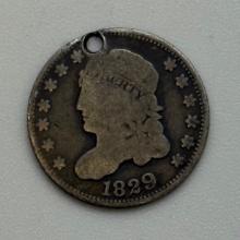 1829 Bust HALF Dime