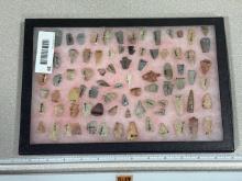 Arrowheads and Artifacts - Frame of Approx 50 points and artifacts from Los Alamos NM