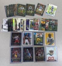 Football 50 + card lot rookies past and present