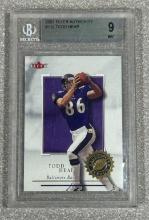 Todd Heap Ravens RC Beckett 9 Fleer