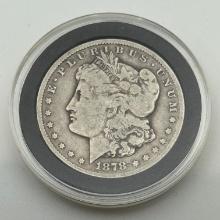 1878-CC Morgan Dollar, One Dollar Coin, United States