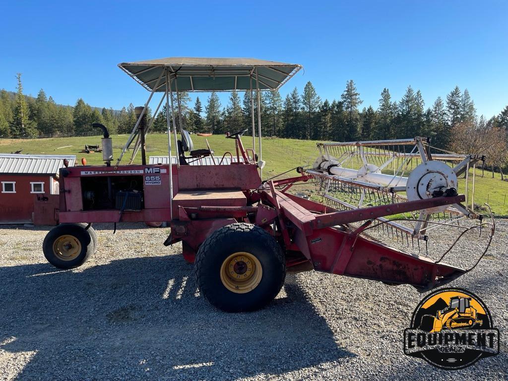 Massey Ferguson 655 Swather