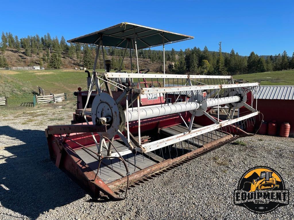 Massey Ferguson 655 Swather